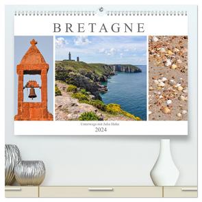 Bretagne – unterwegs mit Julia Hahn (hochwertiger Premium Wandkalender 2024 DIN A2 quer), Kunstdruck in Hochglanz von Hahn,  Julia