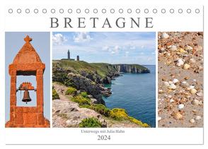 Bretagne – unterwegs mit Julia Hahn (Tischkalender 2024 DIN A5 quer), CALVENDO Monatskalender von Hahn,  Julia