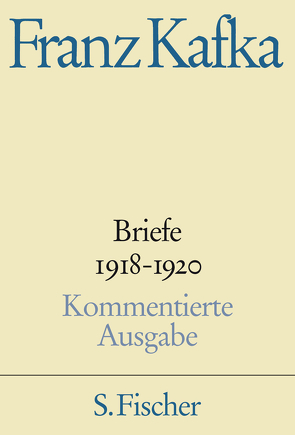 Briefe 1918-1920 von Kafka,  Franz, Koch,  Hans Gerd