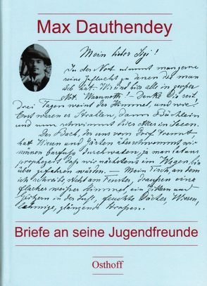 Briefe an seine Jugendfreunde von Dauthendey,  Max