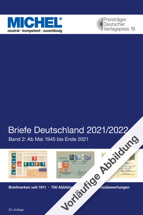 Briefe Deutschland 2021/2022 von MICHEL-Redaktion