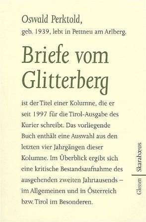 Briefe vom Glitterberg von Perktold,  Oswald