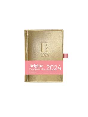 Brigitte Goldkalender 2024 – Buchkalender – Taschenkalender – Lifestyle – 10×14