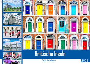 Britische Inseln – Städtereisen (Wandkalender 2022 DIN A4 quer) von Schwarze,  Nina