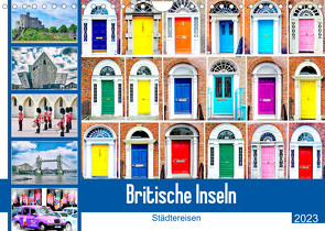 Britische Inseln – Städtereisen (Wandkalender 2023 DIN A4 quer) von Schwarze,  Nina