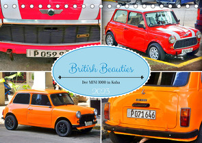 British Beauties – Der MINI 1000 in Kuba (Tischkalender 2023 DIN A5 quer) von von Loewis of Menar,  Henning