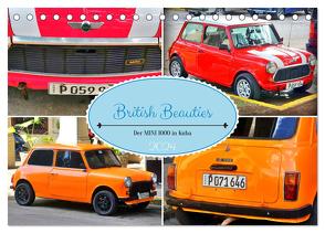 British Beauties – Der MINI 1000 in Kuba (Tischkalender 2024 DIN A5 quer), CALVENDO Monatskalender von von Loewis of Menar,  Henning