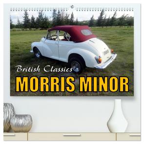 British Classics – Morris Minor (hochwertiger Premium Wandkalender 2024 DIN A2 quer), Kunstdruck in Hochglanz von von Loewis of Menar,  Henning