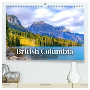 British Columbia – Faszination Kanada (hochwertiger Premium Wandkalender 2024 DIN A2 quer), Kunstdruck in Hochglanz von Monkey,  Happy