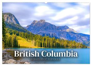 British Columbia – Faszination Kanada (Wandkalender 2024 DIN A2 quer), CALVENDO Monatskalender von Monkey,  Happy