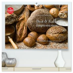 Brot und Kaffee Impressionen 2024 (hochwertiger Premium Wandkalender 2024 DIN A2 quer), Kunstdruck in Hochglanz von Gerlach GDT,  Ingo