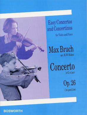 Bruch – Concerto in g-Moll, Opus 26 für Violine & Klavier von Bosworth Music, Bruch,  Max