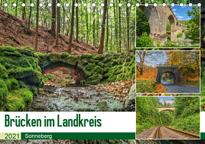 Brücken des Landkreises Sonneberg (Tischkalender 2021 DIN A5 quer) von HeschFoto