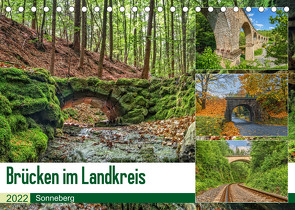 Brücken des Landkreises Sonneberg (Tischkalender 2022 DIN A5 quer) von HeschFoto