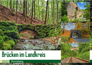 Brücken des Landkreises Sonneberg (Wandkalender 2022 DIN A2 quer) von HeschFoto