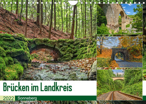 Brücken des Landkreises Sonneberg (Wandkalender 2022 DIN A4 quer) von HeschFoto