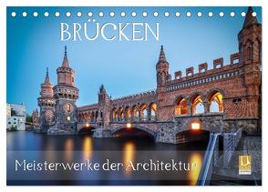 Brücken – Meisterwerke der Architektur (Tischkalender 2024 DIN A5 quer), CALVENDO Monatskalender von Kortjohann Photography,  Urte