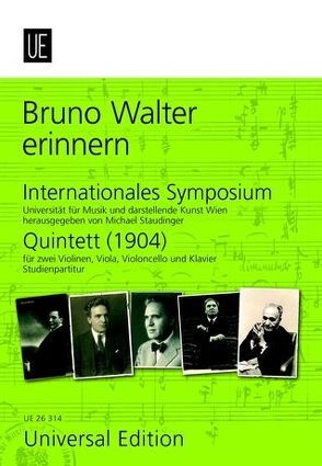 Bruno Walter erinnern von Staudinger,  Michael