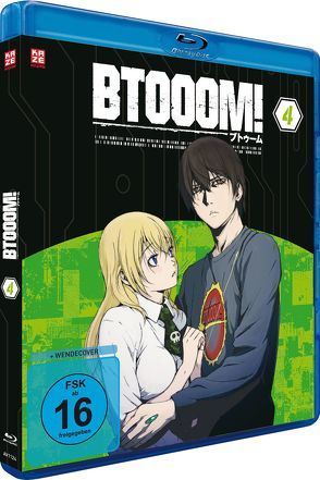 BTOOOM! – Vol. 4 – Blu-ray von Watanabe,  Kotono