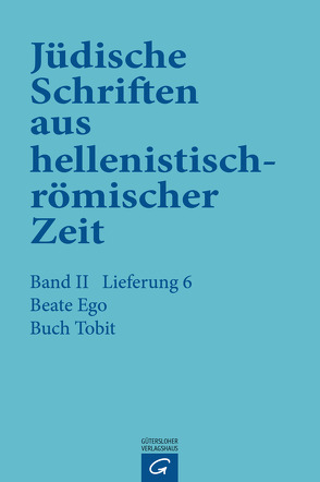 Buch Tobit von Ego,  Beate