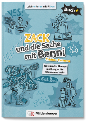 Buch+: Zack und die Sache mit Benni – Schülerbuch von Schuldes,  Ulrike, Tielmann,  Christian