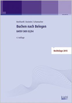 Buchen nach Belegen von Burkhardt,  Fritz, Kostede,  Wilhelm, Schumacher,  Bernt