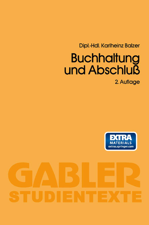 Buchhaltung und Abschluß von Balzer,  Karlheinz