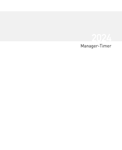 Buchkalender Manager-Timer Einlage 2024 von Korsch Verlag