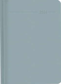 Buchkalender Mini Sydney Silver 2024 – Büro-Kalender – Cheftimer 10,7×15,2 cm – 1 Tag 1 Seite – 352 Seiten – Alpha Edition