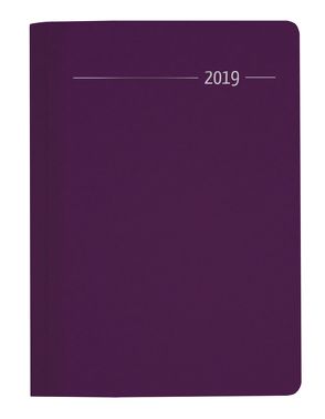 Buchkalender Silk Line Sapphire 2019 von ALPHA EDITION