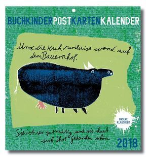 Buchkinder-Postkartenkalender 2018