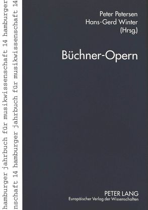 Büchner-Opern von Petersen,  Peter, Winter,  Hans-Gerd