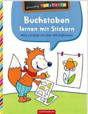 Buchstaben lernen mit Stickern von Wagner,  Charlotte