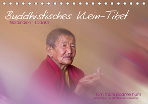 Buddhistisches Klein-Tibet (Tischkalender 2021 DIN A5 quer) von Esser,  Barbara