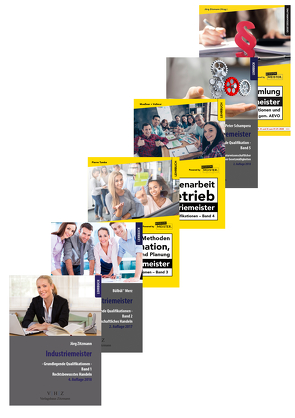 Bücherbundle Industriemeister – RBH, BWH, ZiB, MdP, NTG