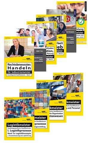 Bücherbundle Logistikmeister Grundlegende und handlungsspezifische Qualifikationen