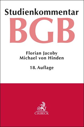 Bürgerliches Gesetzbuch von Hinden,  Michael von, Jacoby,  Florian, Kropholler,  Jan