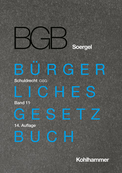 Kommentar zum Bürgerlichen Gesetzbuch mit Einführungsgesetz und Nebengesetzen (BGB) (Soergel) von Budzikiewicz,  Christine, Huck,  Winfried, Kreße,  Bernhard, Lutzi,  Tobias, Matthiessen,  Michael, Soergel,  Hans-Theodor, Willems,  Constantin