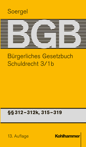 Bürgerliches Gesetzbuch mit Einführungsgesetz und Nebengesetzen (BGB) von Gomille,  Christian, Gsell,  Beate, Matthiessen,  Michael, Otto,  Jannik, Soergel,  Hans-Theodor