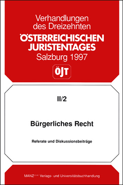 Bürgerliches Recht – Der Einfluß geänderter Verhältnisse auf Langzeitverträge