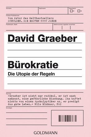 Bürokratie von Dedekind,  Henning, Freundl,  Hans, Graeber,  David