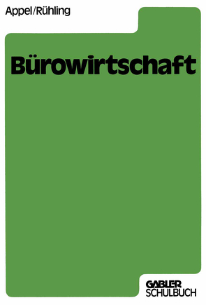 Bürowirtschaft von Appel,  Jo