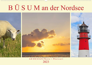 Büsum an der Nordsee (Wandkalender 2023 DIN A2 quer) von DESIGN Photo + PhotoArt,  AD, Dölling,  Angela