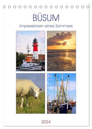 Büsum – Impressionen eines Sommers (Tischkalender 2024 DIN A5 hoch), CALVENDO Monatskalender von Dölling,  AD DESIGN Photo + PhotoArt,  Angela