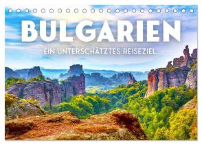 Bulgarien – Ein unterschätztes Reiseziel. (Tischkalender 2024 DIN A5 quer), CALVENDO Monatskalender von SF,  SF