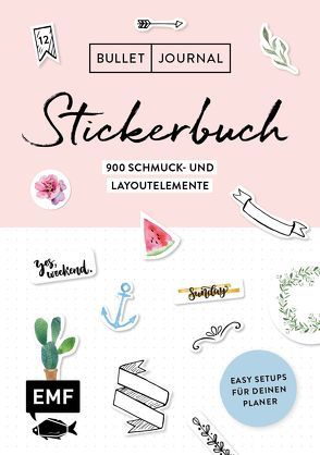 Bullet Journal – Stickerbuch: Band 1: 750 Schmuck- und Layoutelemente