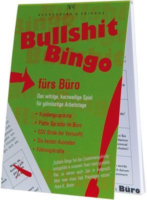 Bullshit Bingo fürs Büro