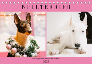 Bullterrier. Freudiges Wesen und Charakter (Tischkalender 2023 DIN A5 quer) von Hurley,  Rose