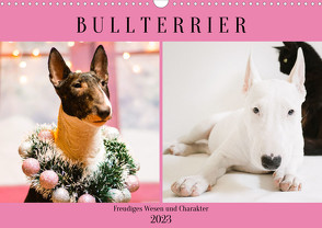 Bullterrier. Freudiges Wesen und Charakter (Wandkalender 2023 DIN A3 quer) von Hurley,  Rose