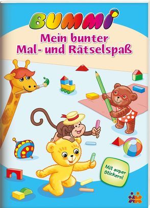 Bummi. Mein bunter Mal-und Rätselspaß